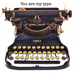 antique typewriter at TypOsphere StL is located at 2308