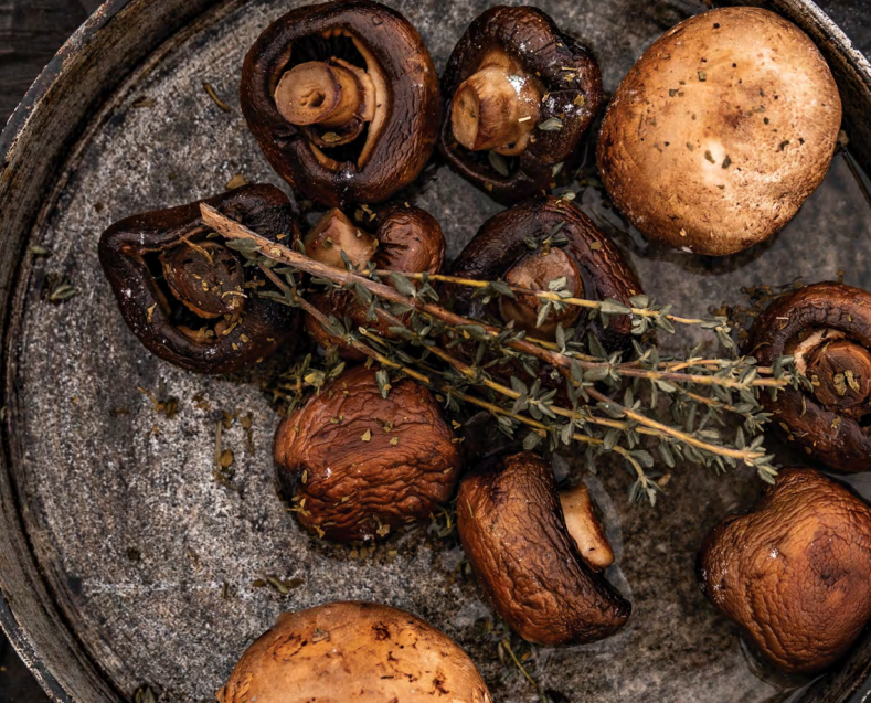 mushroom soup by seedz cafe